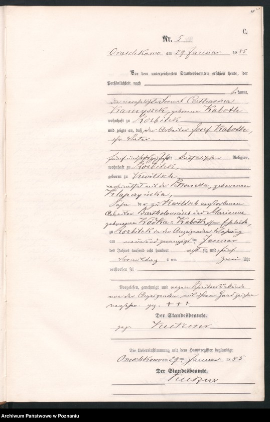 Obraz 8 z jednostki "Księga zgonów"