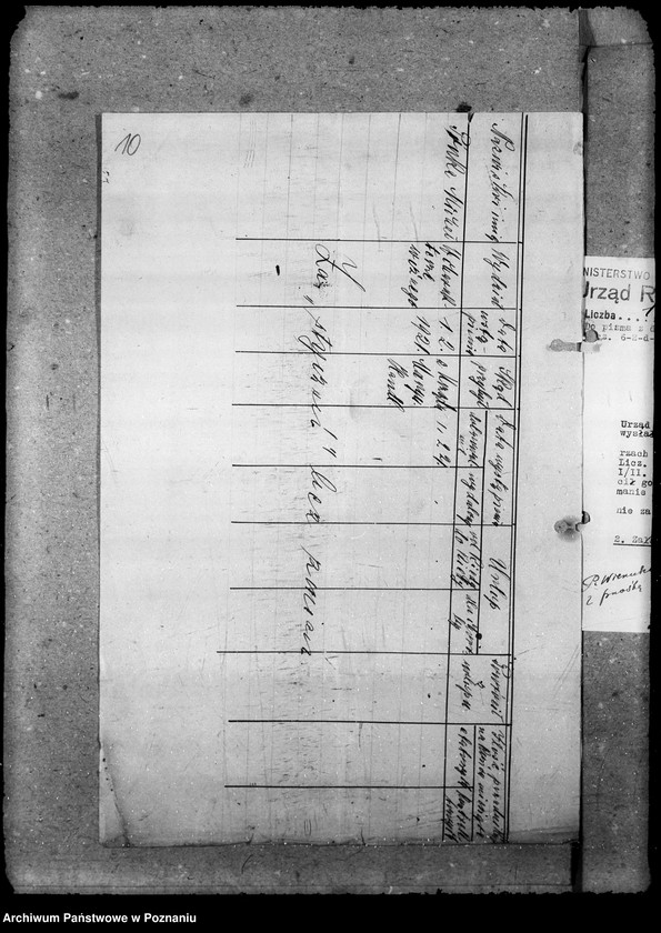 Obraz 15 z jednostki "Sprawozdania miesięczne Urzędu Rybackiego"