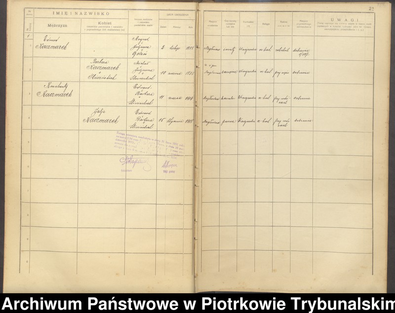 image.from.unit.number "[Księga ludności stałej gminy Ręczno] wieś i kolonia Dobrenice"