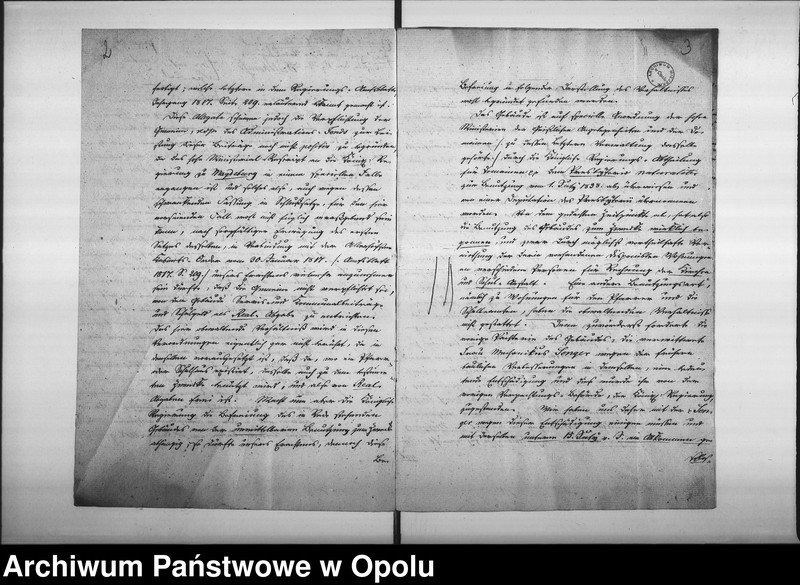 Obraz 6 z jednostki "Acta specialia des Magistrats zu Oppeln betreffend: die Entrichtung von Servis- und Communal-Beiträgen von dem, in den Besitz der evangelischen Gemeine übergangenen ehemaligen Minoriten - Klostergebäude de Anno 1839"