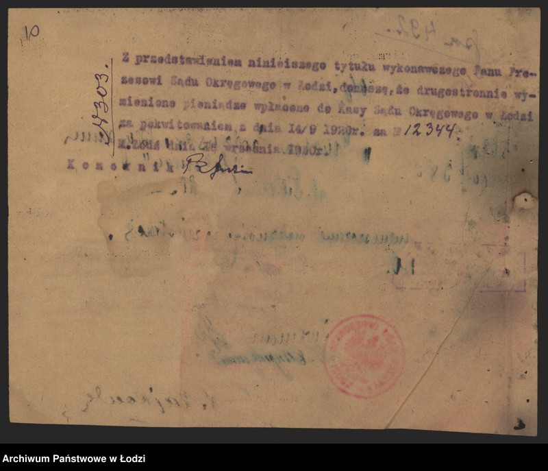 Obraz 12 z jednostki "Jonason Grodzieński i Benjamin Gliksman – fabrykacja i sprzedaż towarów włóknistych"