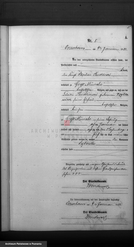 Obraz 7 z jednostki "Księga urodzeń"