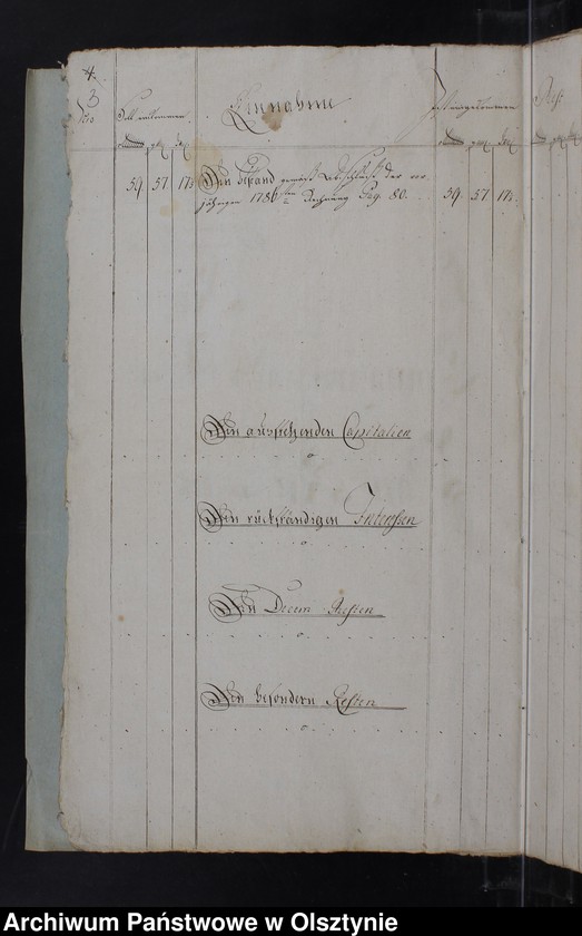 image.from.unit.number "Jahr Kirchen Rechnung der Silberbachschen Kirche aller Einnahme und Ausgabe wie auch Bau-Rechnung"