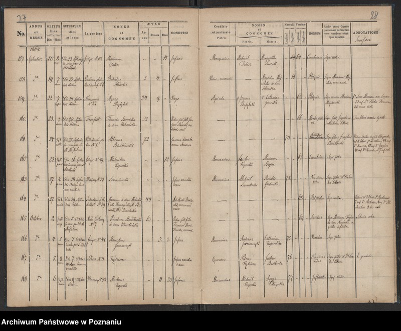 Obraz 16 z jednostki "Księga zgonów"