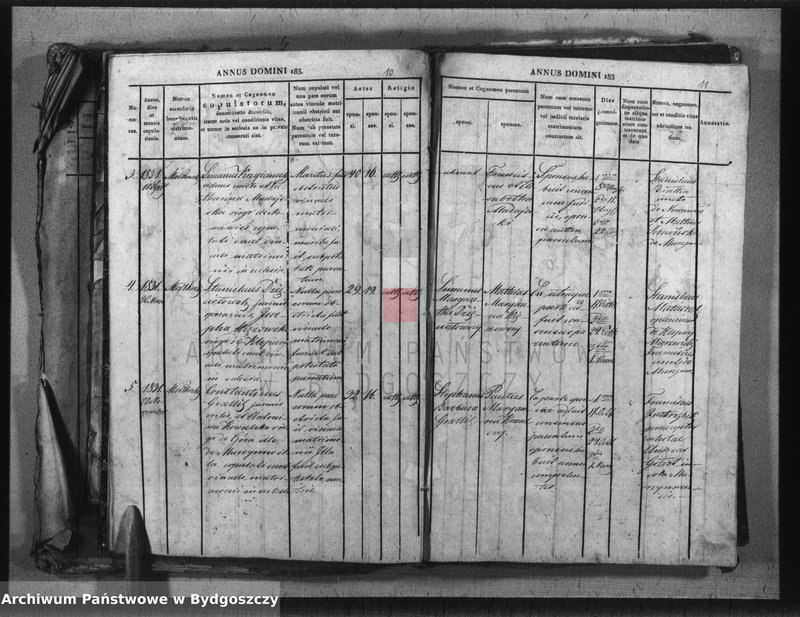Obraz 8 z jednostki "Duplicete Metrice Parochia Murzynno"