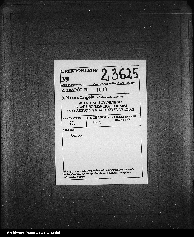 Obraz 2 z jednostki "Akta urodzeń"