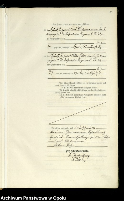 Obraz 15 z jednostki "Rejestr Małżeństw pierwopis 1911 1-190"