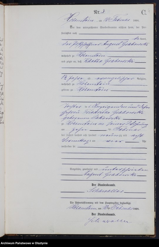 image.from.unit.number "Sterbe-Neben-Register Nr 1 - 58"