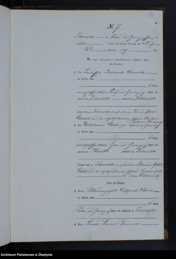 image.from.unit.number "Heiraths-Neben-Register Nr 1 - 9"