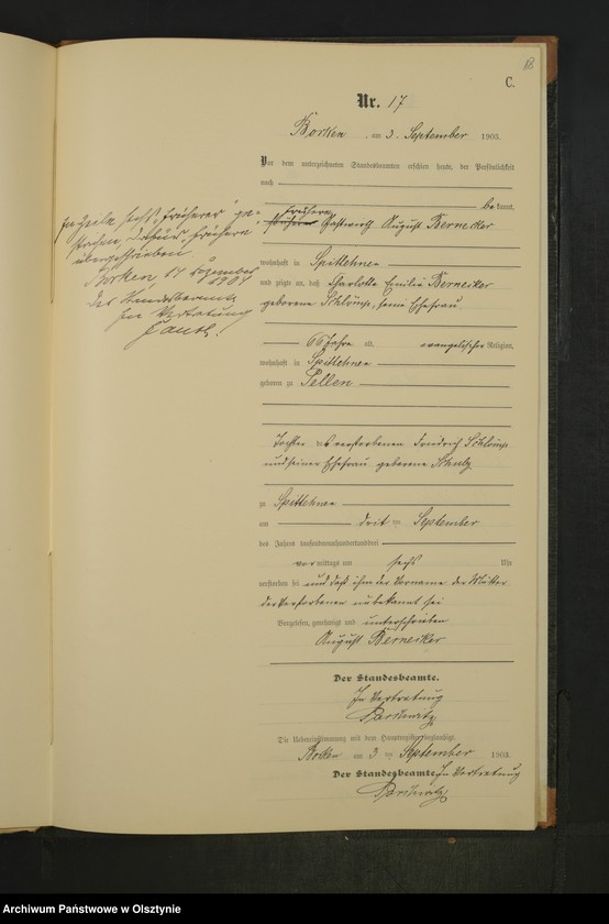 image.from.unit.number "Sterbe-Neben-Register Nr 1 - 25"