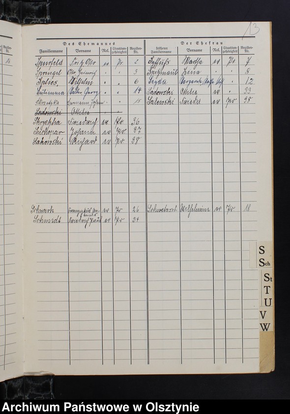 image.from.unit.number "Alphabetisches Namenverzeichnis zum Heirathregister"
