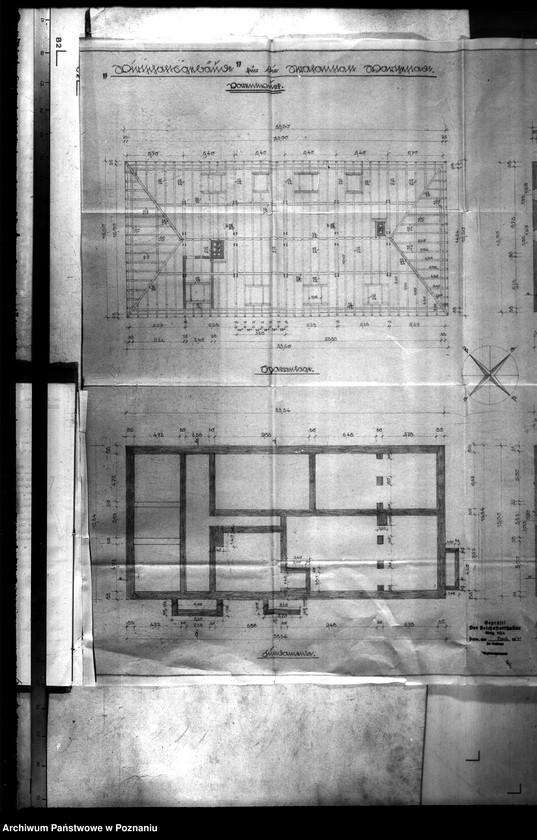 Obraz 18 z jednostki "Verentwurf für den Neubau eines Wirtschaftsgebäudes des Strafgefängnisses Warthestadt (Wronki)"