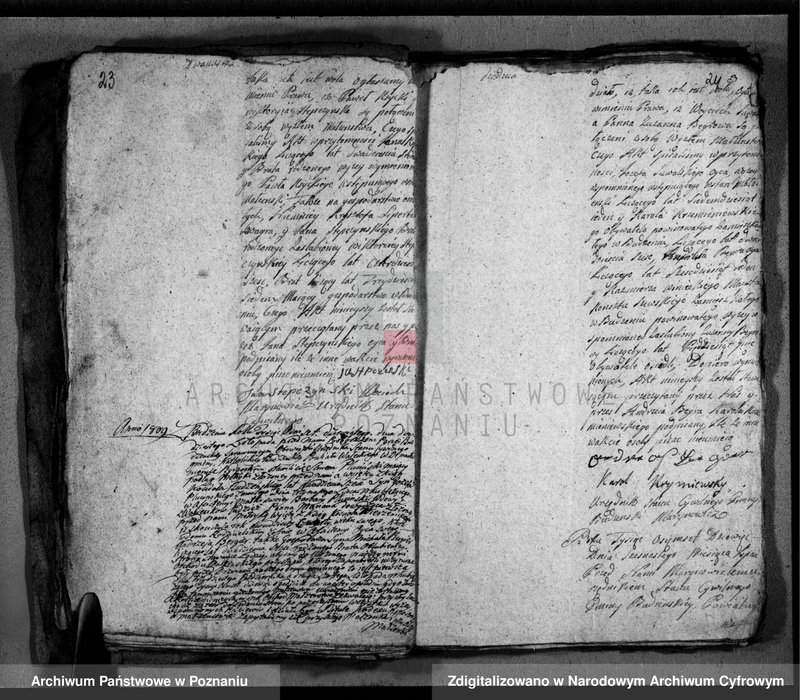 image.from.team "Akta stanu cywilnego Parafii Rzymskokatolickiej Budzyń (pow. chodzieski)"