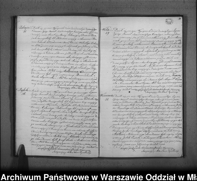 image.from.unit.number "Akta urodzeń, małżeństw i zgonów"