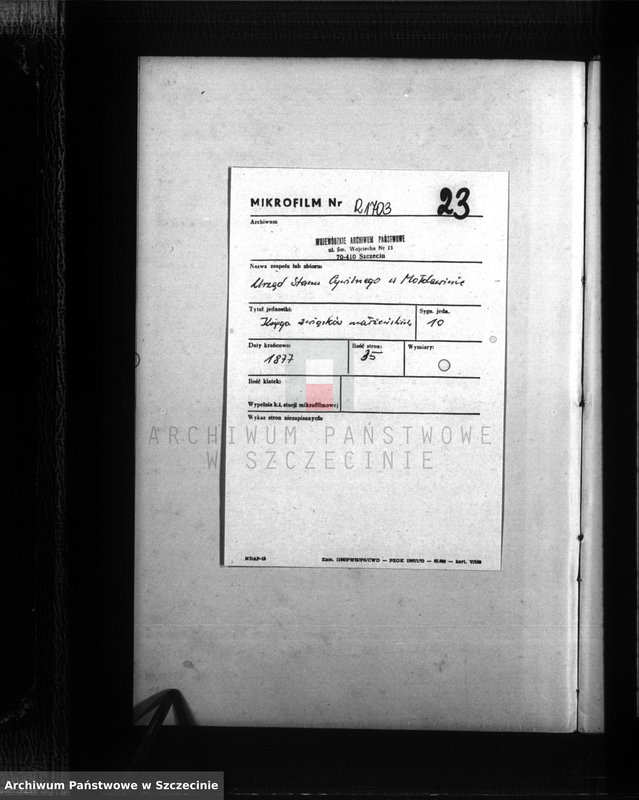 Obraz 5 z jednostki "Heiraths-Register (Neben-Register)"