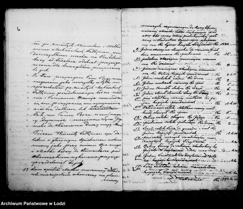 Obraz 8 z jednostki "Akta tyczące się ustanowienia opieki nad nieletnimi Robertem, Juliuszem – synami i Matyldą i Natalią – córkami rodzeństwem Fattman po zmarłych Wincentym i Wilhelminie małżonkach Fattman"