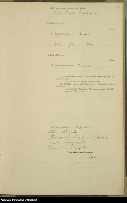 image.from.unit.number "Heiraths-Haupt-Register Nr 1 - 23"