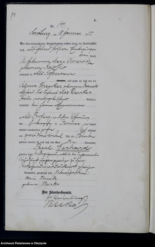 image.from.unit.number "Geburts-Haupt-Register Nr 1 -321"