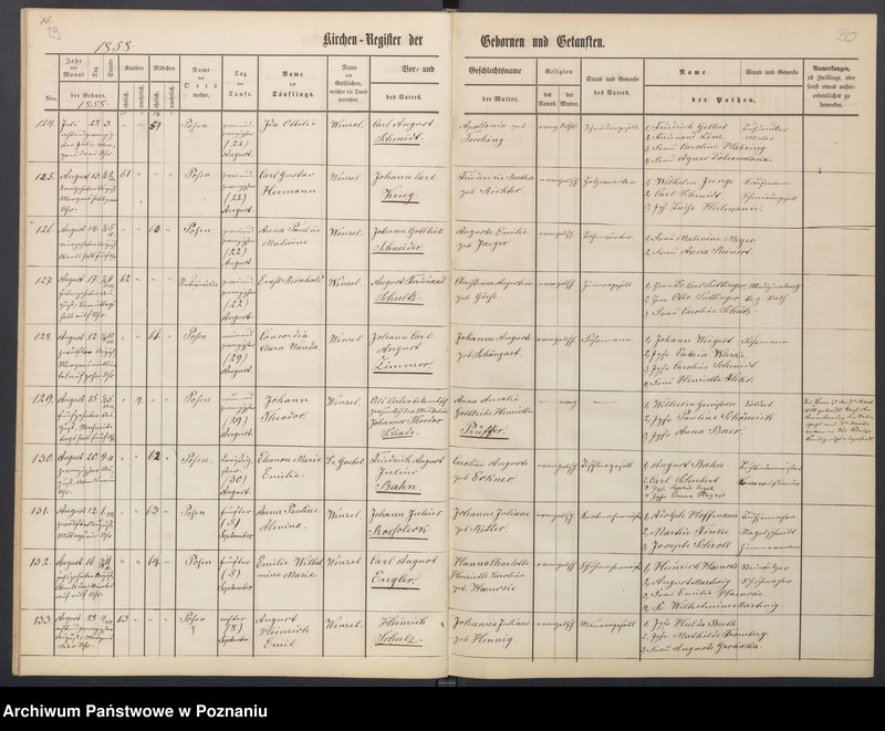 Obraz 18 z jednostki "[Akta urodzeń i chrztów, ślubów, zgonów]"