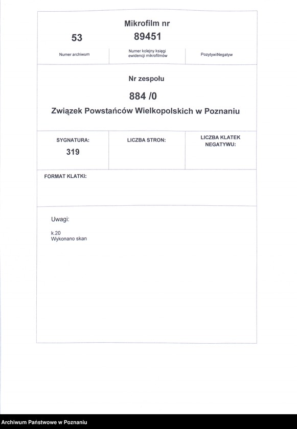 Obraz 2 z jednostki "Rosko, powiat Czarnków - akta koła."