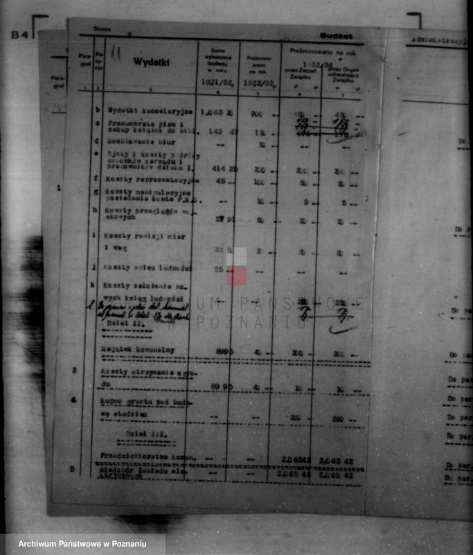 Obraz 15 z jednostki "/Sprawy budżetowe miasta Mikstatu/"