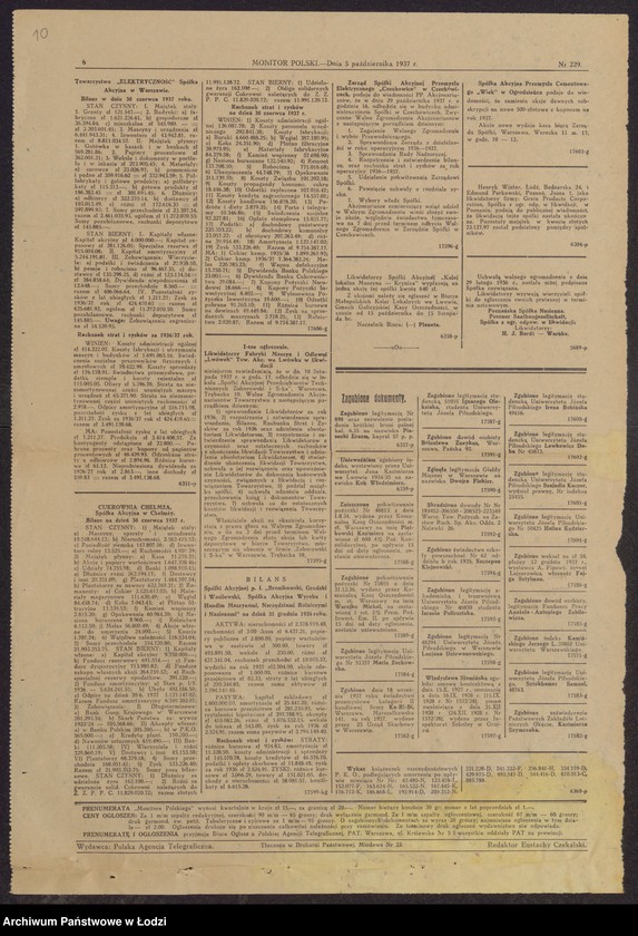 Obraz 12 z jednostki "Przędzanić- Chaim Grosbard- sprzedaż nici farbowanych"