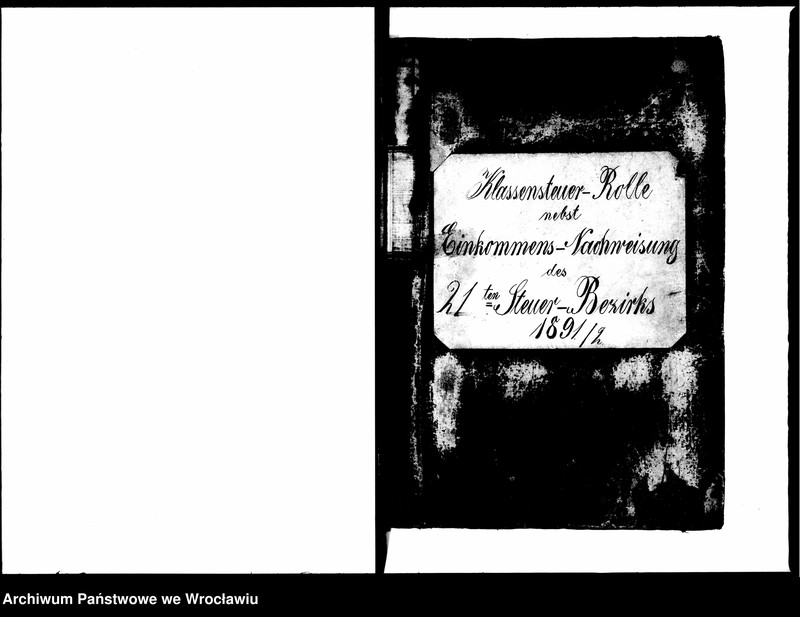 image.from.unit.number "Klassensteuerolle nebst Einkommens Nachweisung"