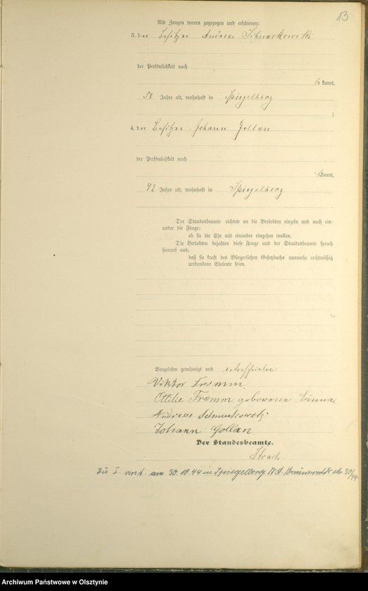 image.from.unit.number "Heiraths-Haupt-Register Nr 1 - 11"