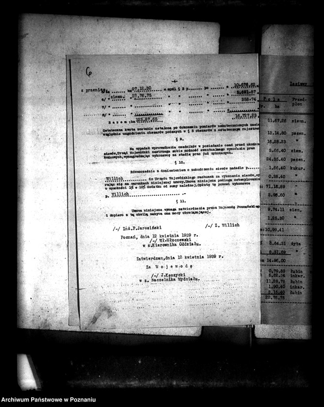 Obraz 10 z jednostki "Sprawy administracji przejściowej majątku Gorzyń powiatu międzychodzkiego"