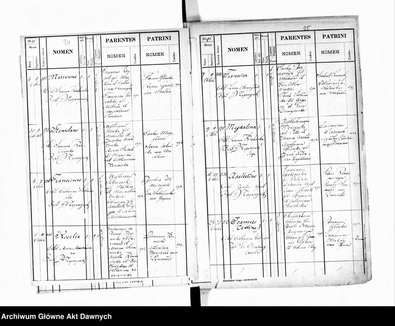 image.from.unit.number "Parafia: Kozłów. Dekanat: Brzeżany. Księga metrykalna urodzeń, ślubów i zgonów dla miasta Kozłów i wsi: Dmuchawiec, Horodyszcze*, Pokropiwna, Słobódka, Taurów**, Zabojki***."