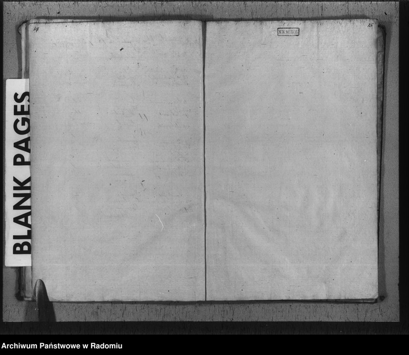 Obraz 13 z jednostki "Duplikat urodzonych, zaślubionych i zmarłych parafii Kazanów na rok 1854"