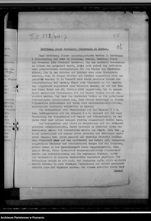 Obraz 18 z jednostki "Oberschule Kosten (Kościan)"