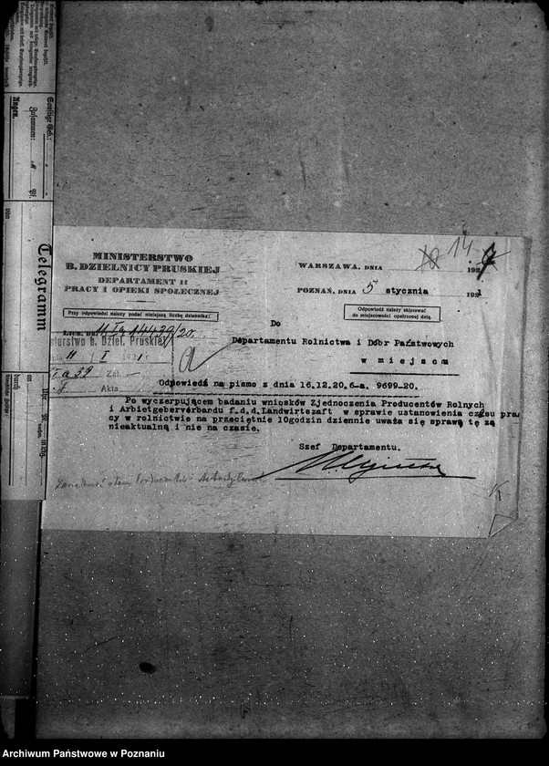 Obraz 18 z jednostki "Sprawy szczegółowo-administracyjne Kontrakty robotników rolnych stałych"