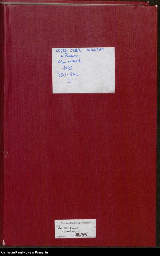 Obraz 2 z jednostki "Księga miejscowa małżeństw tom II [Rejestr główny małżeństw]"
