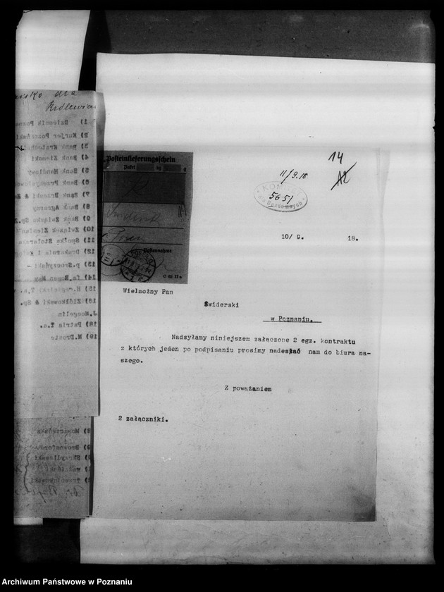 Obraz 17 z jednostki "Schronisko dla Królewiaków- korespondencja związana z utrzymaniem schroniska dla uchodźców z Królestwa."