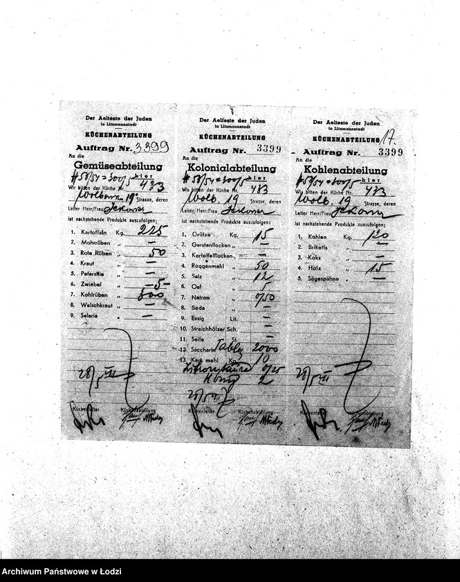 Obraz 20 z jednostki "[Kuchnia nr 433, ul. Wolborska 19. Działalność kuchni]"