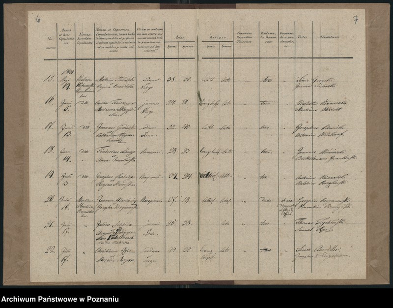 Obraz 6 z jednostki "Księga małżeństw"