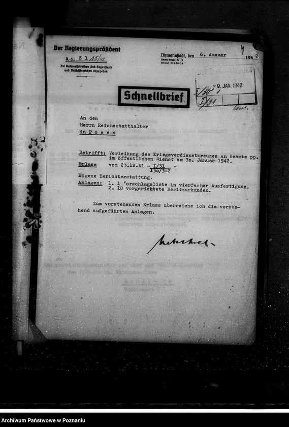 Obraz 8 z jednostki "Litzmannstadt (Łódź)- Kriegsverdienstkreuze"