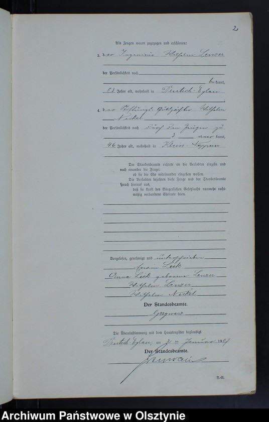 image.from.unit.number "Heiraths-Neben-Register Nr 1 - 42"
