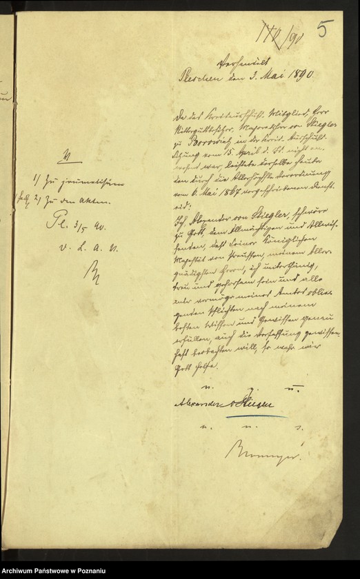 image.from.unit.number "Acta specjalia betreffen Kreis Ausschuss Protokolle"