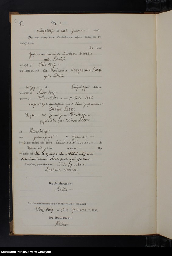 image.from.unit.number "Sterbe-Neben-Register Nr 1 - 63"