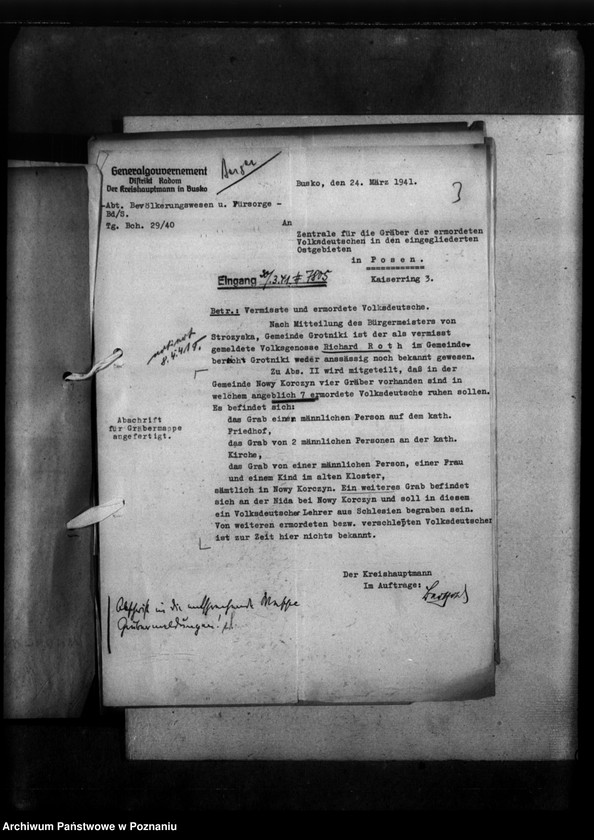 Obraz 7 z jednostki "Gräber in Nowy Korczyn (powiat Busko)"