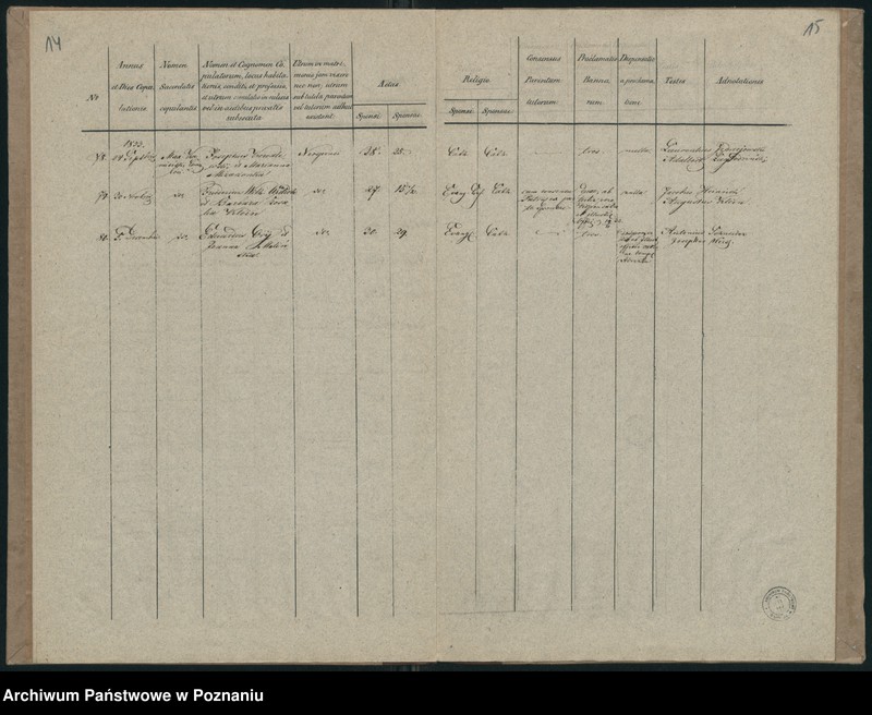 Obraz 10 z jednostki "Księga małżeństw"