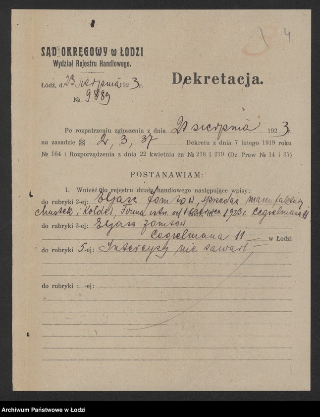 Obraz 6 z jednostki "Eljasz Jamtow - sprzedaż manufaktury"