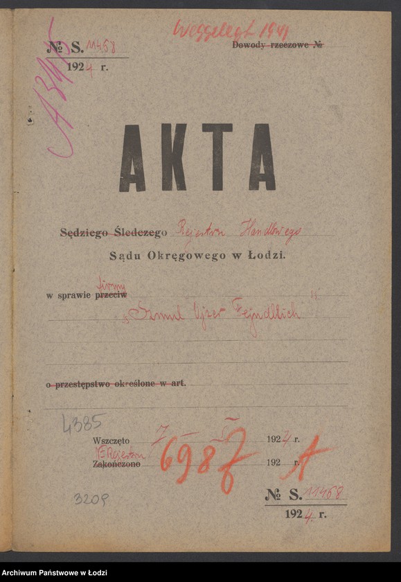 Obraz 2 z jednostki "Szmul Ojzer Fejndllich – sprzedaż resztek manufaktury bawełnianej"