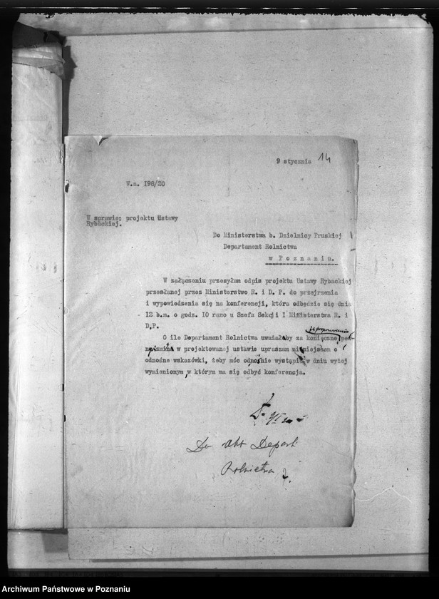 Obraz 18 z jednostki "Deleg. Departamentu Rolnictwa i D. Państw. Rybołówstwo"