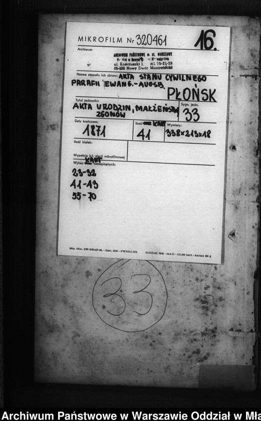 image.from.unit.number "Akta urodzeń, małżeństw, zgonów"