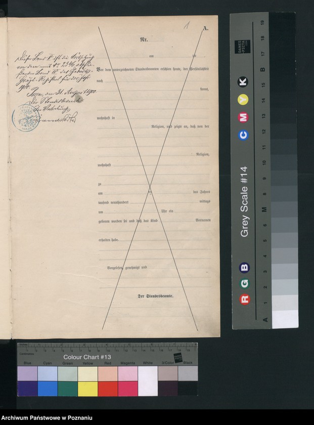 Obraz 4 z jednostki "Księga miejscowa urodzeń"