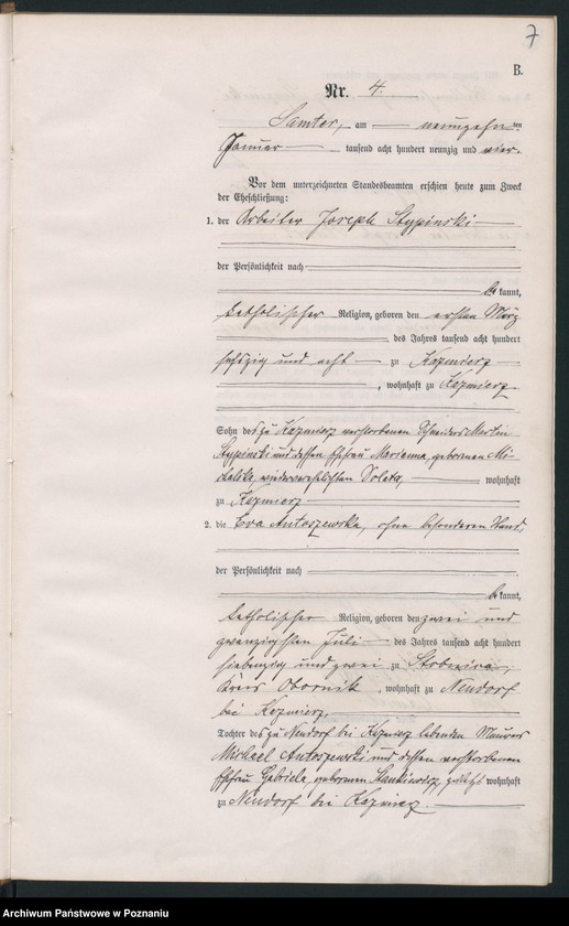 image.from.unit.number "Księga małżeństw"