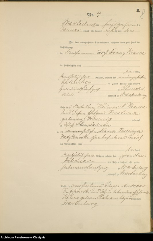 image.from.unit.number "Heiraths-Haupt-Register nr 1 - 37"